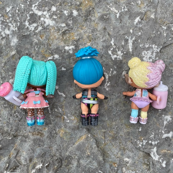 LOL set of 3 dolls + accessories - Picture 2 of 2